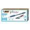 BIC 0.7 mm HB (#2) Velocity Original Mechanical Pencil - Black Lead, Blue Barrel (1-Dozen)
